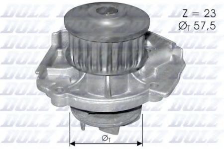   Fiat Punto / Lancia Y 1.2 16V 97 Z=23 d=57.5mm S-219 DOLZ