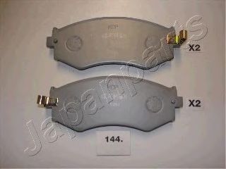 КОЛОДКИ ТОРМОЗНЫЕ ДИСКОВЫЕ ПЕРЕДН NISSAN PRIMERA 1 PA-144AF