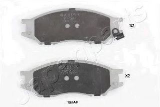КОЛОДКИ ТОРМОЗНЫЕ ДИСКОВЫЕ ПЕРЕДН NISSAN SUNNY B15 PA-150AF