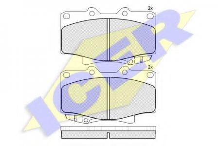 141026 (21775) TOYOTA LAND CRUISER -97 F 141026