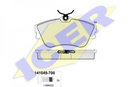 141049-700 (21479) VW T4 F 141049700