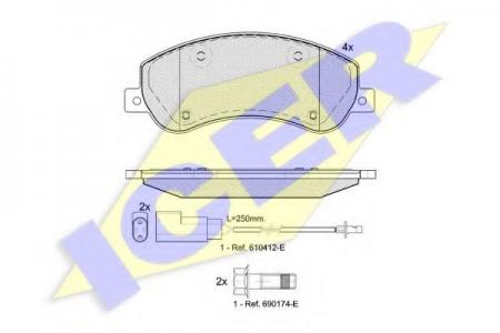 141793 (24484) FORD TRANSIT 06- 141793
