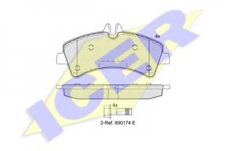 141849 (29217) MB SPRINTER 06-, VW CRAFTER 06- R 141849