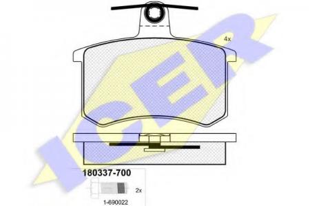 180337-700 (20668) AUDI R 180337700 Icer