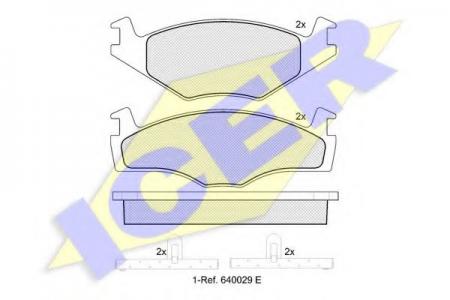 180460 (20887/19) VW GOLF -96/PASSAT -91 F 180460