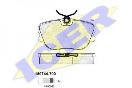 180744-700 (21068) SAAB 9000 -98 F 180744700