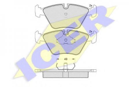 -  BMW E36/E46/E34/E32 1.8I-5.0I/2.5TD/TDS 24V 88-  180773