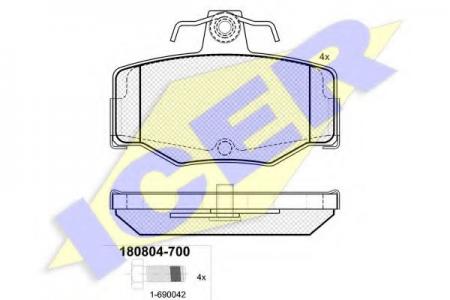 180804-700 (21545) NISSAN PRIMERA 90- R 180804700