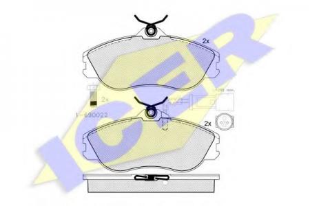 180873-202 (21138) AUDI 100 87- F 180873202