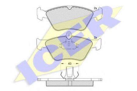 180988 (21411) OPEL OMEGA B F 180988