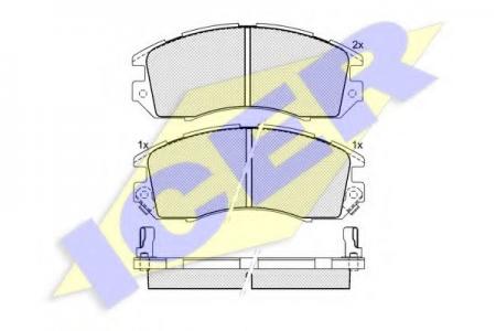 180998 (21495) SUBARU IMPREZA/LEGACY -00 F 180998