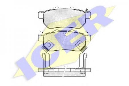 181024 (21738) HONDA CIVIC 96- R 181024
