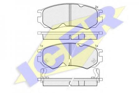 -  NIS SUNNY/100NX/ALMERA 2.0 90-00  181106