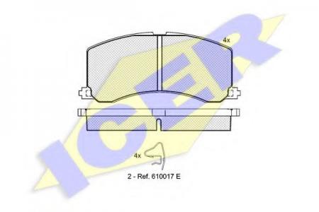 181116 (23400) SUZUKI BALENO 95- F 181116