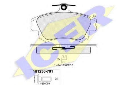 -  VOL S40/V40 1.6I-2.0I/1.9TD 16V 95-  181236701 Icer