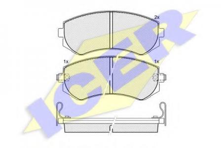 181300 (23502) NISSAN ALMERA 99- F 181300