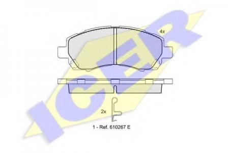 181318 (23780) SUBARU IMPREZA/LEGACY 92- 181318