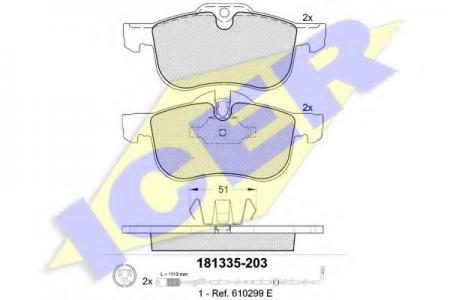 181335 (23114) ROVER 75 99- F 181335