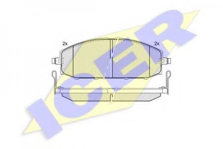 181448 (23611) NISSAN PATROL 97- F 181448