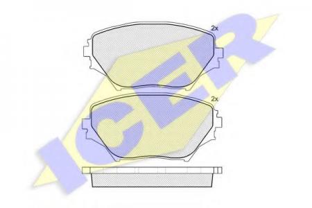 181519 (23585) TOYOTA RAV4 00- F 181519