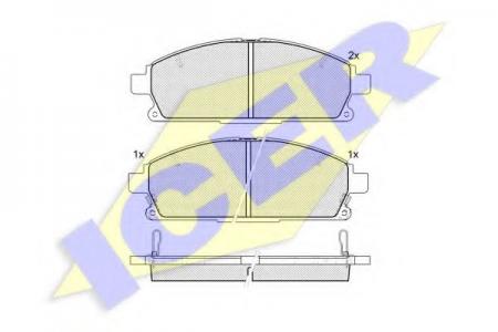 181521 (23420) NISSAN X-TRAIL 01- F 181521