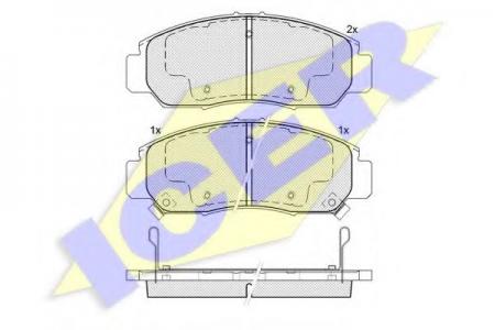 181543 (23729) HONDA STREEM 01- F 181543