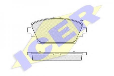 181581 (23094) NISSAN ALMERA TINO/PRIMERA 00- F 181581