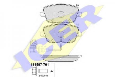 181597-701 (23581) VW POLO/FABIA 00- F IND 181597701