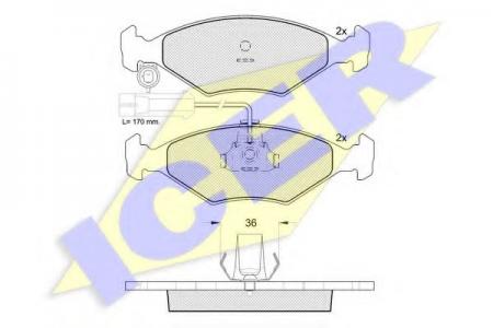 181603 (23776) FIAT PALIO/TEMPRA -01 F 181603