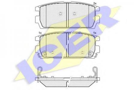 181615 (23813) HY Terracan 2.9CRDi 01- R 181615 Icer