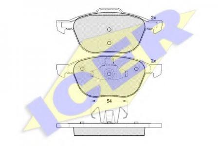 181617 (23723) MAZDA 3 03- F 181617