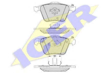 181655 (24141) VOLVO XC90 02- F 181655
