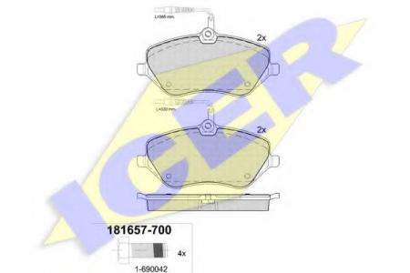 -  CIT C5/C6/PGT 407/607 2.2 16V/3.0 V6/2.0 HDI/2.2 HDI/2.7HDI 00-  181657700