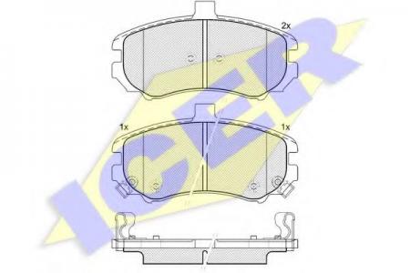 181666 (24369) HY Elantra 03-06 F 181666 Icer