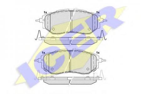 181697 (24222) SUBARU LEGACY 03- F 181697