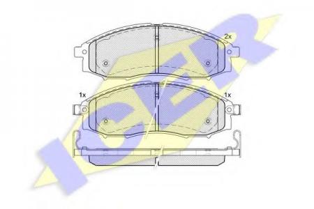 181703 (23970) NISSAN PICK UP 98- F 181703