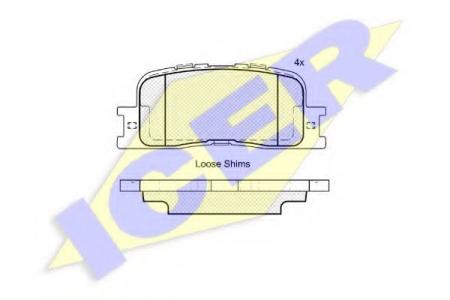 181706 (23702) TOYOTA CAMRY 02- R 181706