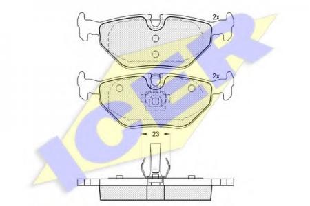   ,  BMW E36/46 1990 181707 Icer