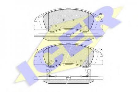 181708 (24218) KIA CERATO 05- F 181708
