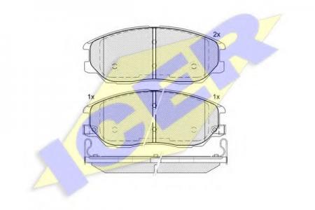 181714 (24167) HYUND TERRACAN 01- F 181714