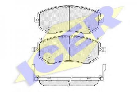 181717 (23865) SUBARU FORESTER 03- F 181717