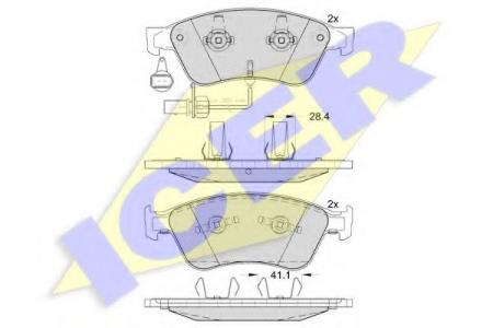 181725 (23896) AUDI A6 08-11 F 181725