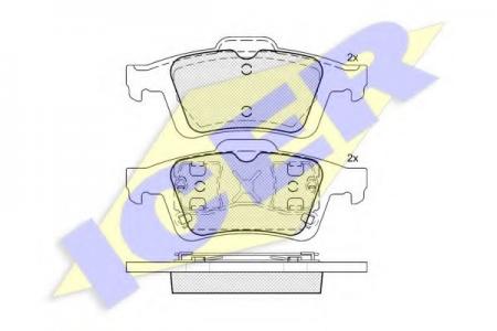 181743 (25212) FORD FOCUS 03- R 181743
