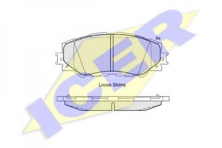 181760 (24336) TOYOTA RAV4 06- F 181760