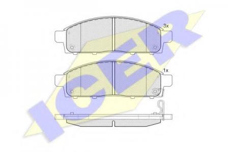 181784 (24529) MITS L200 06- F 181784