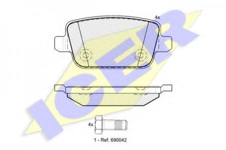 181801 (24537) FORD GALAXY/MONDEO 06- R 181801