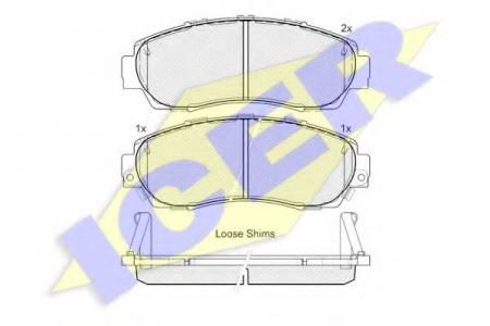181811 (24342) HONDA CR-V 07- F 181811