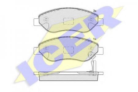 -  OPL CORSA D 1.7CDTI 06-  181850