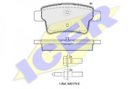 181853 (24540) CITR C4 Picasso 06- R 181853 Icer