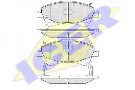 181892 (24668) TOYOTA VERSO 06- F 181892